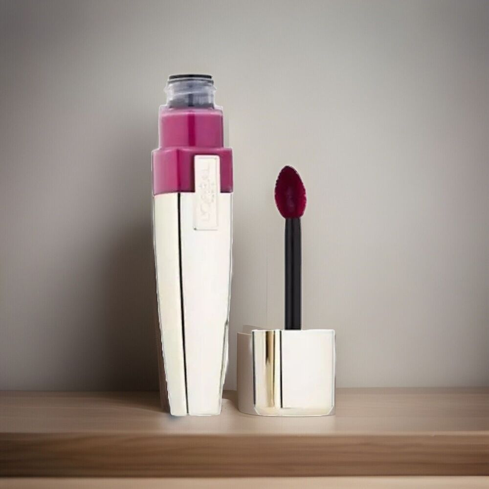 L'OREAL PARIS COLOR CARESSE LIP STAIN ~ BERRY PERSISTENT 186 New .21 Oz